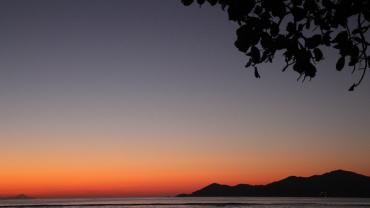 Sonnenuntergang auf La Digue